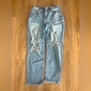 American Eagle, light wash, size 4 jeans